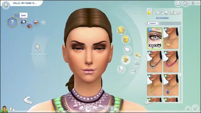 Kendall Jenner | Sims 4 CAS+ using MAC 2020 update (no cc) смотреть онлайн