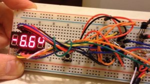 Термометр + вольтметр (реализация с переключением и сохранением режимов)