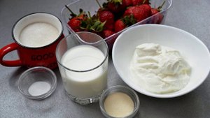 Бланманже из сметаны