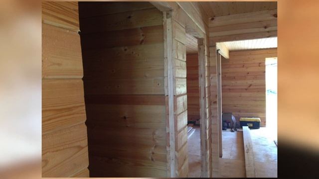 Как правильно покрасить деревянный дом? | Обзор на дом из профилированного бруса смотреть онлайн