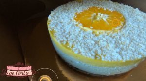 Сыроедный торт Апельсинка