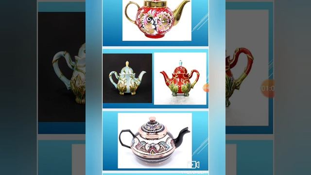 Урок 2. Чайник с орнаментом  Примеры смотреть онлайн