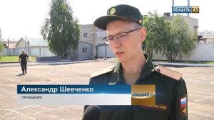 За научным званием в армию: молодой курганец отправился служить в научную роту