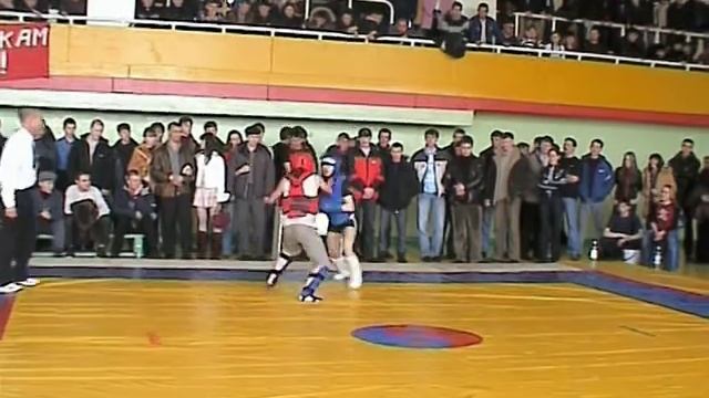 2005год. Ушу-саньда. Михайлова Надеждасин._Первенство и Чемпионат Чувашии.