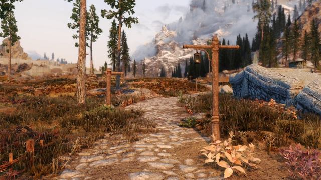 Skyrim Relaxing Gameplay & Ambience On A Calm Road | Relaxing Sleep Study Music and Sounds смотреть онлайн