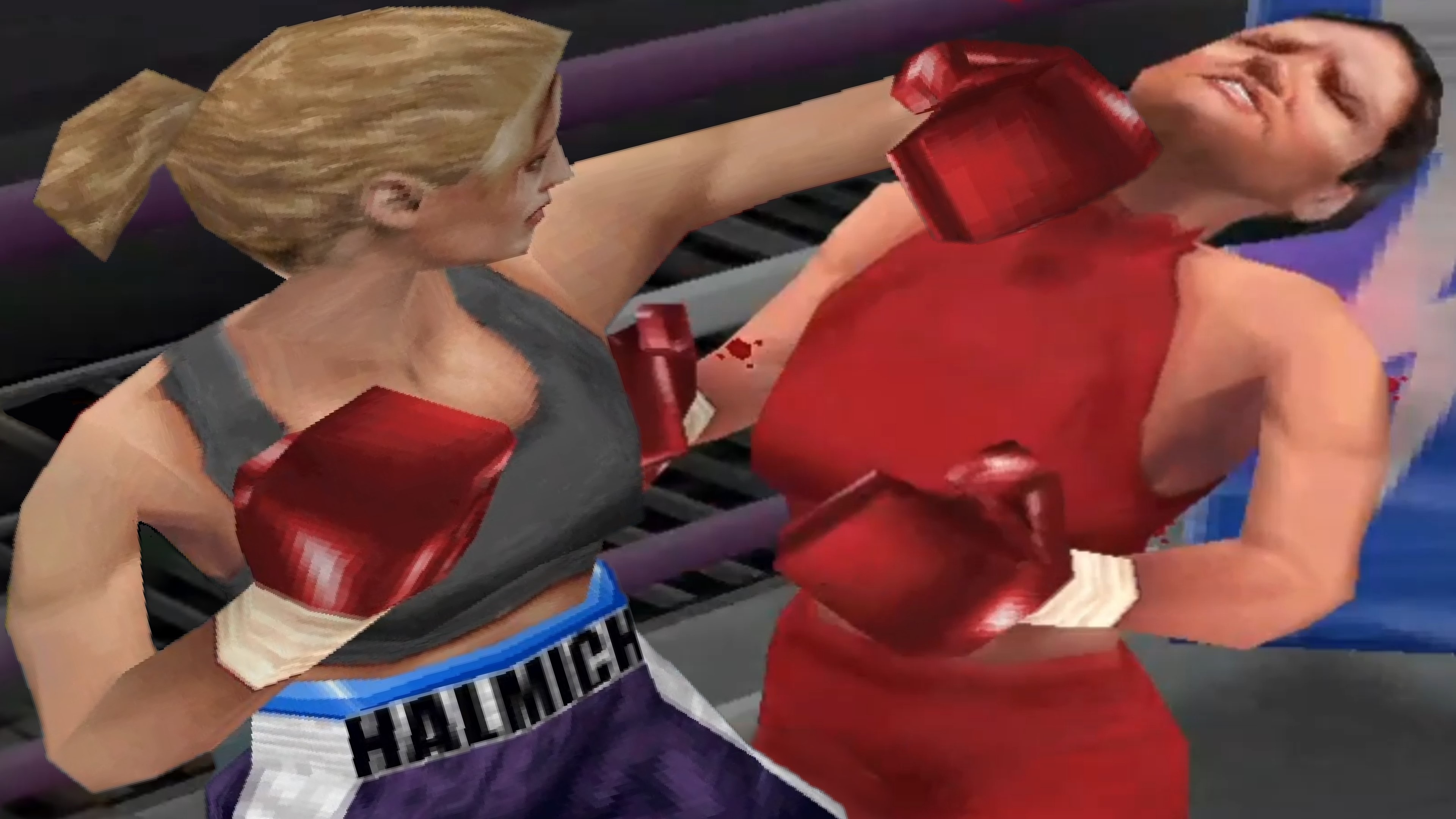 [PS] Knockout Kings 2001 [Женский нокаут / Regina Halmich]