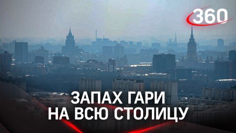 Ветром надуло: запах гари долетел до центра Москвы