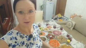 Видео привет из города. 7 декабря 2023 года  Праздничный стол с постными скоромные блюдами.