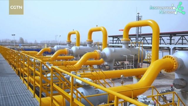 Газопровод из России был введен в эксплуатацию на северо-востоке Китая