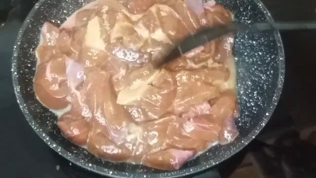 Нежнейшая печень по-строгановски. смотреть онлайн