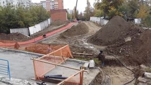 Электромонтаж. Прокладка кабеля 0.4 кв в траншее.г. Новосибирск.