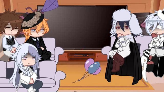 Bsd reacts to Nikolai as nagito 11 BSD REACTS