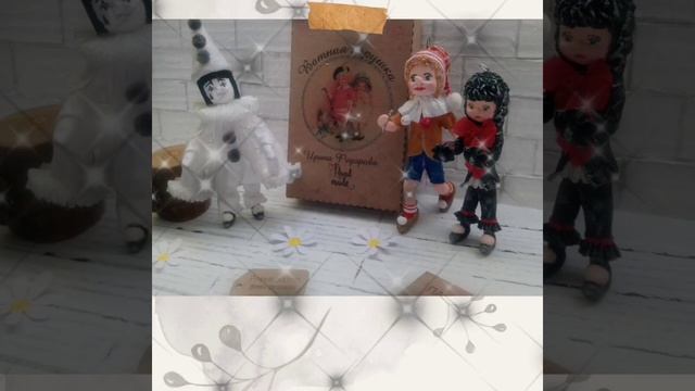 Игрушки из ваты. Персоонажи из Буратино. смотреть онлайн