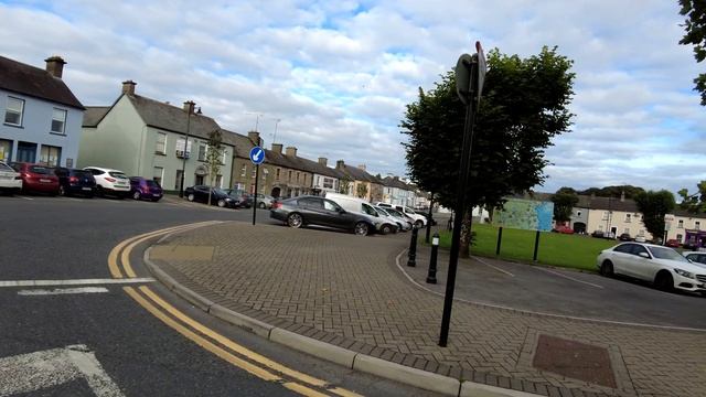 Castlepollard 4k With a beautiful green Square! Walking Tour September 2021 Ireland