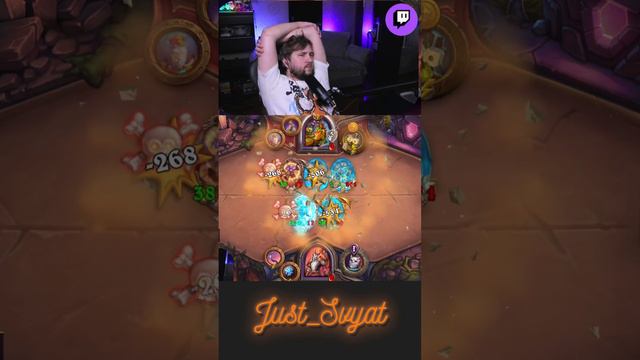 Не везёт =( #just_svyat #stream #twitch #hsbg #hs #shorts #hearthstone