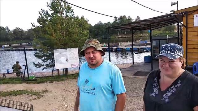 Клевое Место д. Савельево. Улов карпа. смотреть онлайн