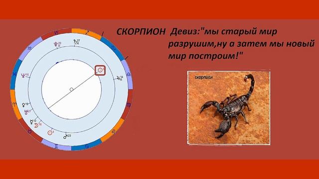 Скорпион. Гороскоп, родившиеся с 23октября по 31октября ! смотреть онлайн