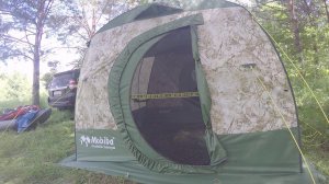 Трёхслойная Мобиба. Накидной тент к МБ-15