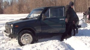 субару форестер по снегу едем на дачу