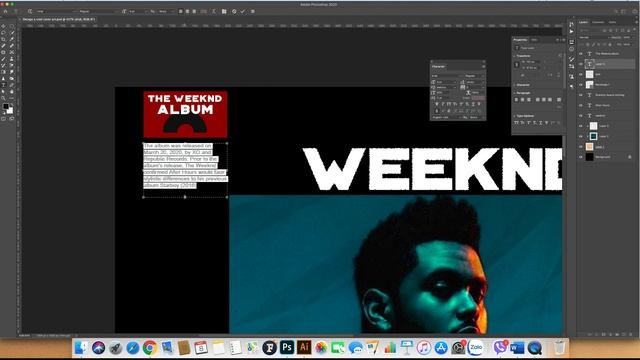 Design a cool cover art song (Photoshop CC 2020) смотреть онлайн