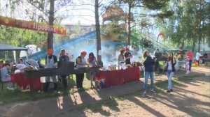 Настроение отличное! Парк, Юрга, День города 2015