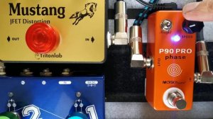 Mosky Audio 'P90 Pro Phase' (Phaser) Guitar Pedal Demo
