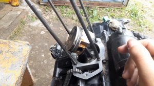 Шинерай, Shineray 250 замена Колец.