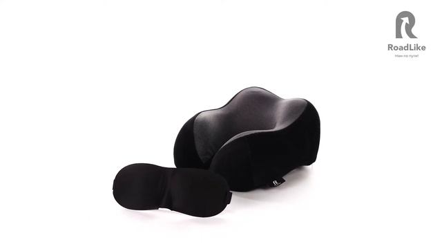 Подушка для путешествий RoadLike Travel Kit Velvet с эффектом памяти смотреть онлайн