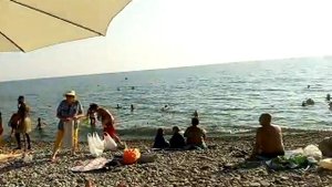 Сочи Якорная щель.Дорога на пляж.