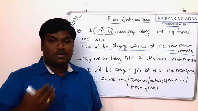 Future Continuous Tense || Tenses In Telugu || RR BANKING ADDA || English Grammar In Telugu смотреть онлайн