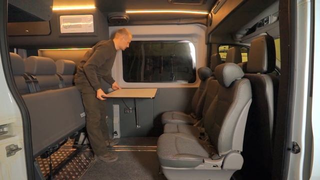 Переоборудование микроавтобуса из грузового в универсальный