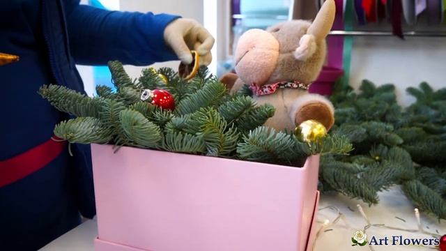 U-MEDIA.SPACE Production - Новогодний ролик для цветочного магазина Part 1 смотреть онлайн