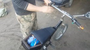 #Электробайк #из #гироскутера