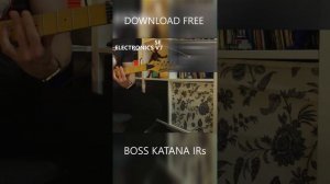 BOSS KATANA 50 FREE IRs by Discreaminator #microphone #guitar #impulseresponse #bosskatana #free