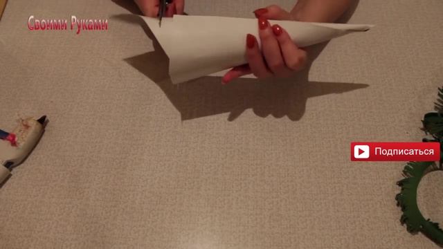 Новогодняя Елка из Фоамирана своими руками/ Елочка своими руками