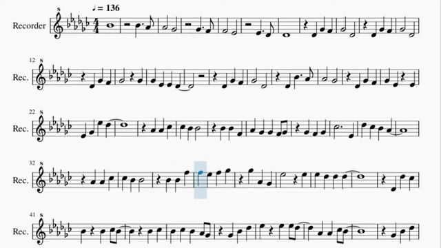 Recorder Sheet Music: How to play Fairy Tale 童話 by Michael Wong 光良 смотреть онлайн