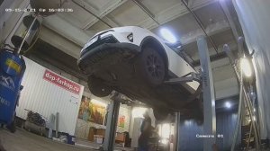 Установка фаркопа на Toyota RAV 4 2018 год. Leader Plus, арт. T116-A