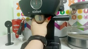 Кофеварка рожковая kitfort KT-706 #kitfort #китфорт #кофеварка #kt706 #kt-706