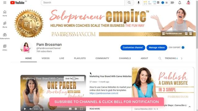 How To Embed A Video Into Canva Websites | Canva Websites 2023 смотреть онлайн