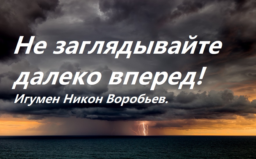 Для всех маловерных и многопопечительных. Игумен Никон Воробьев.