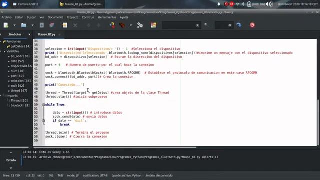 Comunicación Bluetooth entre PC - Android