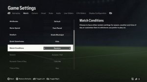 How to Change WEATHER / TIME / PITCH in FC 24?