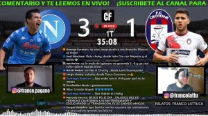 NAPOLI vs CROTONE EN VIVO 🔴 SERIE A