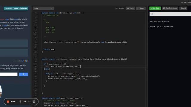 Coderbyte Math Challenge - JAVA смотреть онлайн