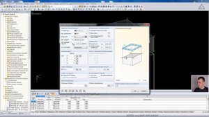RFEM Урок 0.  Демонстрационный пример