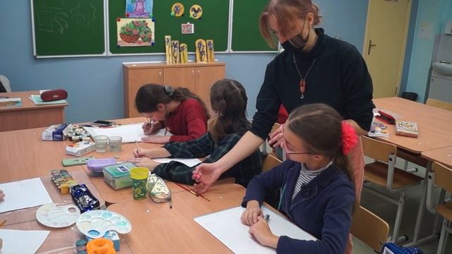 Открытое занятие объединения по интересам "Красочная страна" смотреть онлайн