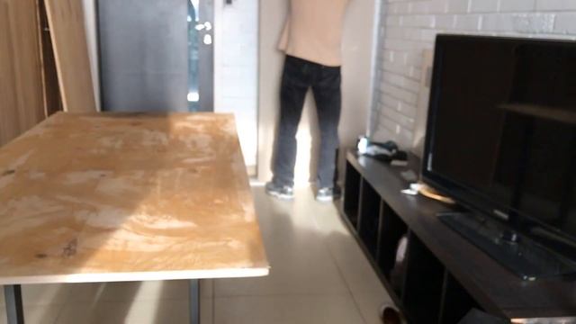 Стол из керамогранита. Своими руками.