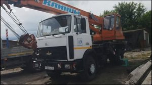 Обзор маз 5337А2 автокран Клинцы КС 35719
