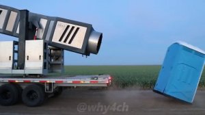 Почему мужчины живут меньше женщин: Блогер испытал на себе мощнейшую вихревую пушку...