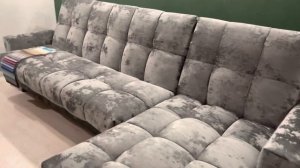 Диван Финка угловая в ткани Краш